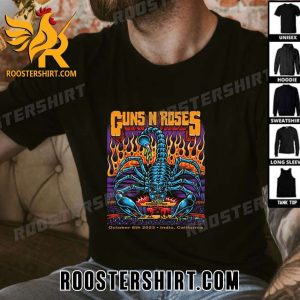 Quality Guns N Roses October 6th 2023 North American Tour Indio California Empire Polo Club Unisex T-Shirt