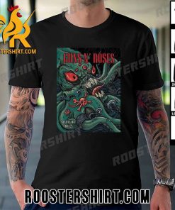Quality Guns N Roses Seattle Event Show October 14 2023 The Kraken T-Shirt