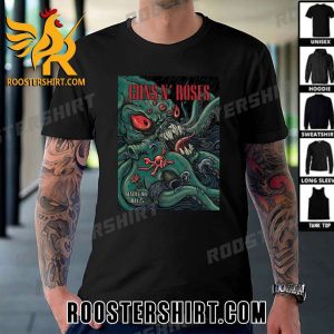 Quality Guns N Roses Seattle Event Show October 14 2023 The Kraken T-Shirt