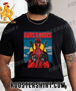 Quality Guns N Roses Vancouver BC On October 16th 2023 Deadpool T-Shirt