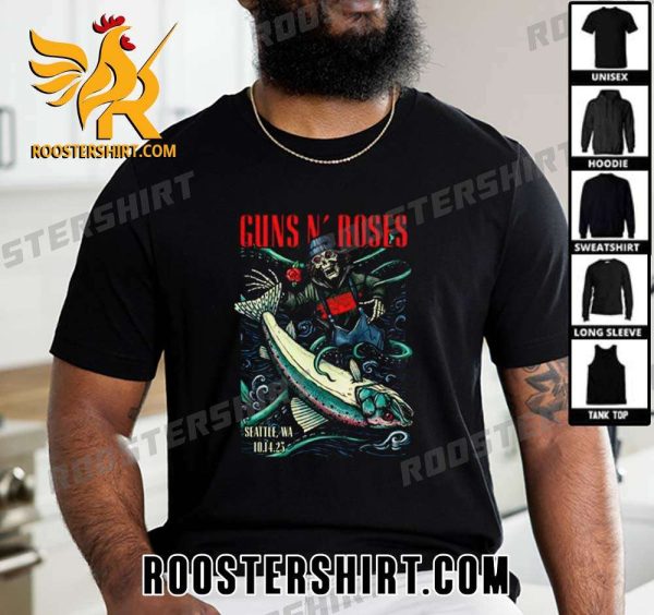 Quality Guns N’ Roses in Seattle at Climate Pledge Arena Unisex T-Shirt