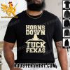 Quality Horns Down Tuck Fexas Game Day Oklahoma Beat Texas Red River Rivalry 2023 Unisex T-Shirt