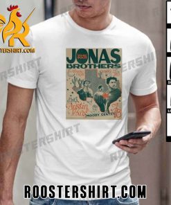 Quality Jonas Brothers Austin Texas Moody Center The Tour T-Shirt