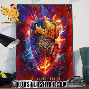 Quality Judas Priest Invincible Shield New Album 2024 Cover Poster Canvas
