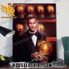 Quality Lionel Messi Wins Ballon d’Or Number Eight 2023 Poster Canvas