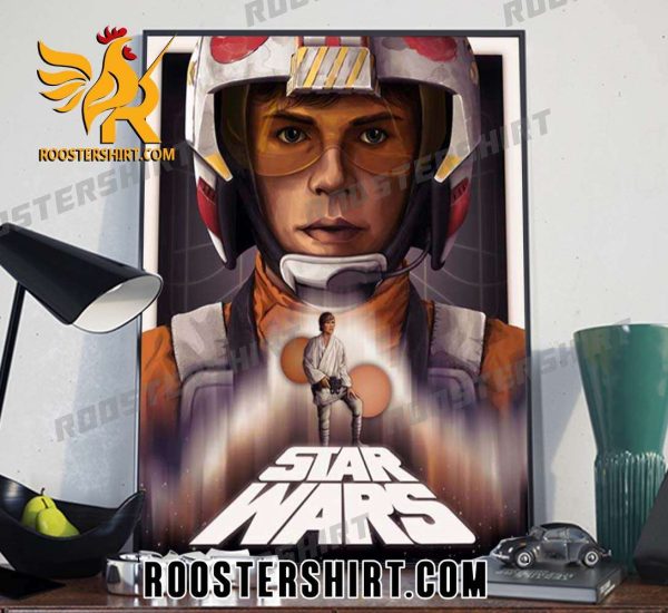 Quality Luke Skywalker Star Wars Character Poster For A New Hope Poster Canvas