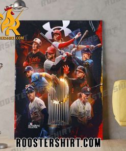 Quality MLB The Under Armour Team Squad Is Headed Ito Post-season Play Poster Canvas