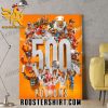 Quality McLaren F1 Team Reach 500 Podiums In F1 New Design Poster Canvas