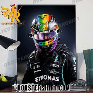 Quality Mercedes AMG F1 Driver Lewis Hamilton Ready For The Race Week Of Qatar GP 2023 Poster Canvas