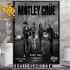 Quality Motley Crue Summer Fest Milwaukee WI June 21 2024 Poster Canvas