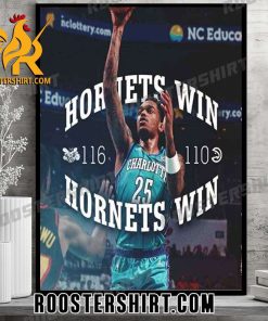 Quality NBA Charlotte Hornets Win The First Game Of The Season Against Atlanta Hawks Poster Canvas