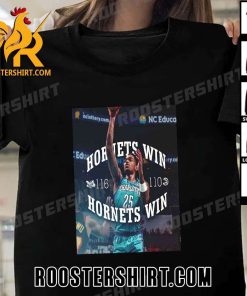 Quality NBA Charlotte Hornets Win The First Game Of The Season Against Atlanta Hawks T-Shirt