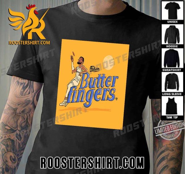 Quality NBA Phoenix Suns Ayton Butter Fingers T-Shirt