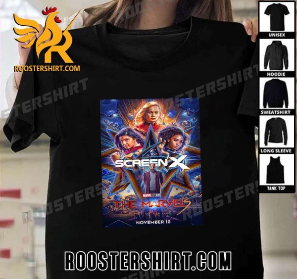 Quality New Exclusive Screen X Poster For The Marvels T-Shirt