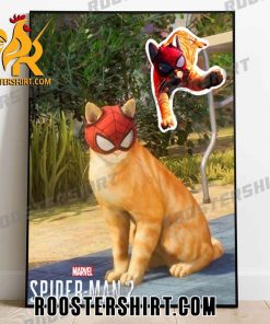 Quality New Look At Spider-Cat For Insomniacs Spider-man 2 Poster Canvas
