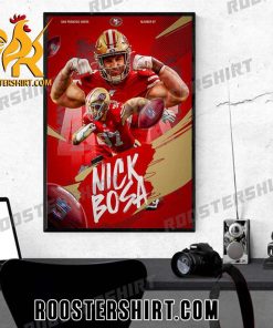 Quality Nick Bosa Number 97 San Francisco 49ers Poster Canvas