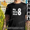 Quality Nick Castellanos Philadelphia Phillies Big Stick Nick #8 Unisex T-Shirt
