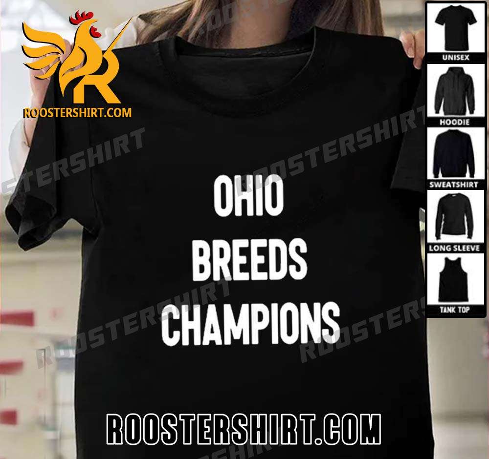 Quality Ohio Breeds Champions Unisex T-Shirt