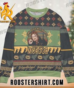 Quality One Does Not Simply Walk Into Mordor Lord Of The Rings Ugly Christmas Sweater