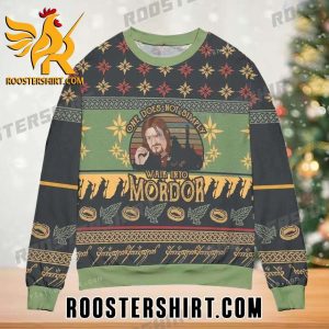 Quality One Does Not Simply Walk Into Mordor Lord Of The Rings Ugly Christmas Sweater