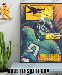 Quality Philadelphia Eagles vs New York Jets Poster Canvas