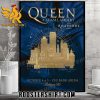 Quality Queen And Adam Lambert The Rhapsody Tour Poster Canvas