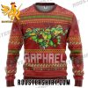 Quality Raphael Teenage Mutant Ninja Turtles Christmas Ugly Sweater