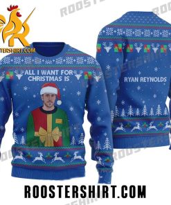 Quality Ryan Reynolds Ugly Christmas Sweater Gift For Fans