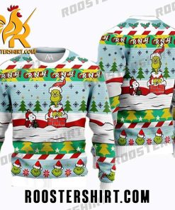 Quality Santa Grinch Chimney And Snoopy Ugly Christmas Sweater