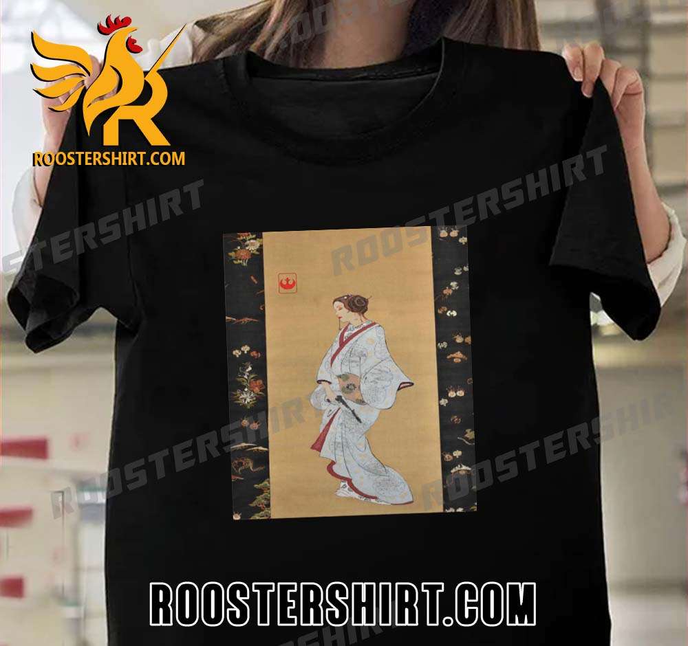 Quality Star Wars Princess Leia Organa Japanese T-Shirt