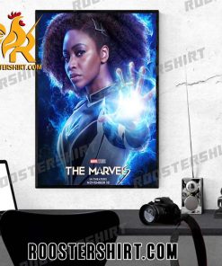 Quality The Marvels Monica Rambeau Poster Canvas