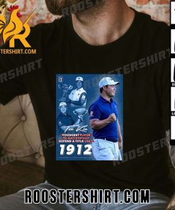 Quality Tom Kim Is The Youngest Player To Successfully Defend A Title Since 1912 T-Shirt
