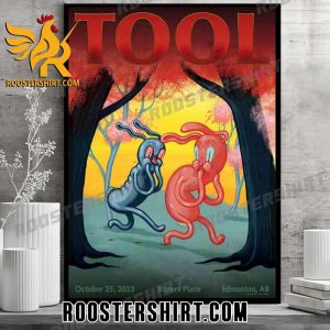 Quality Tool Effing Tool Tonight At Rogers Place With Steel Beans Edmonton AB Poster Canvas
