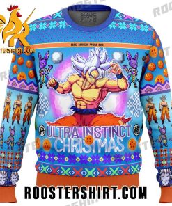 Quality Ultra Instinct Goku Dragon Ball Super Ugly Christmas Sweater