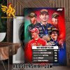 Quality Welcome Max Verstappen Of Red Bull Racing To The F1 50 Wins Club After United States GP 2023 Poster Canvas
