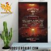 Quality Welcome To Infernopolis 27 to 30 June 2024 Hellfest Foo Fighters And Queens Of The Stone Age Megadeth Poster Canvas