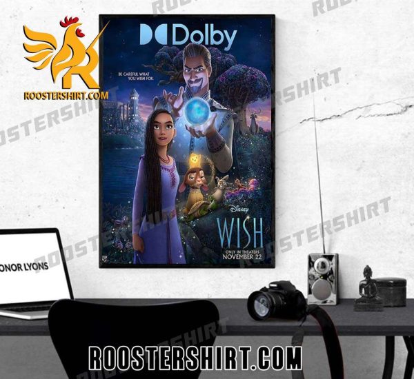 Quality Wish 2023 Dolby Cinema Official Poster Canvas