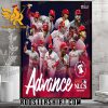 Ring The Bell Philadelphia Phillies 2023 NLCS Poster Canvas