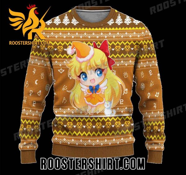 Sailor Venus Chibi Sailor Moon Christmas Sweater