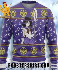 Saturn Sailor Moon Christmas Sweater Gift For Anime Fans