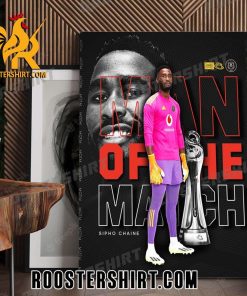 Sipho Chaine Man Of The Match Orlando Pirates MTN8 Champions 2023 Poster Canvas