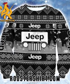 Skyline City Jeep Ugly Christmas Sweater