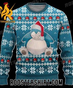 Snorlax Cosplay Santa Claus Pokemon Ugly Christmas Sweater