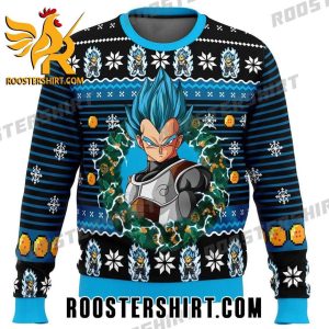 Super Saiyan Vegeta Dragon Ball Z Ugly Christmas Sweater