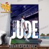Talented Star Jude Bellingham UEFA Champions League Poster Canvas