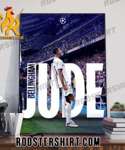 Talented Star Jude Bellingham UEFA Champions League Poster Canvas