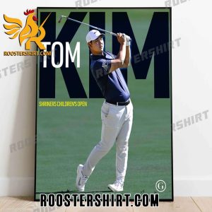 Tom Kim goes back-to-back at the Shriners Children’s Open Champions Poster Canvas