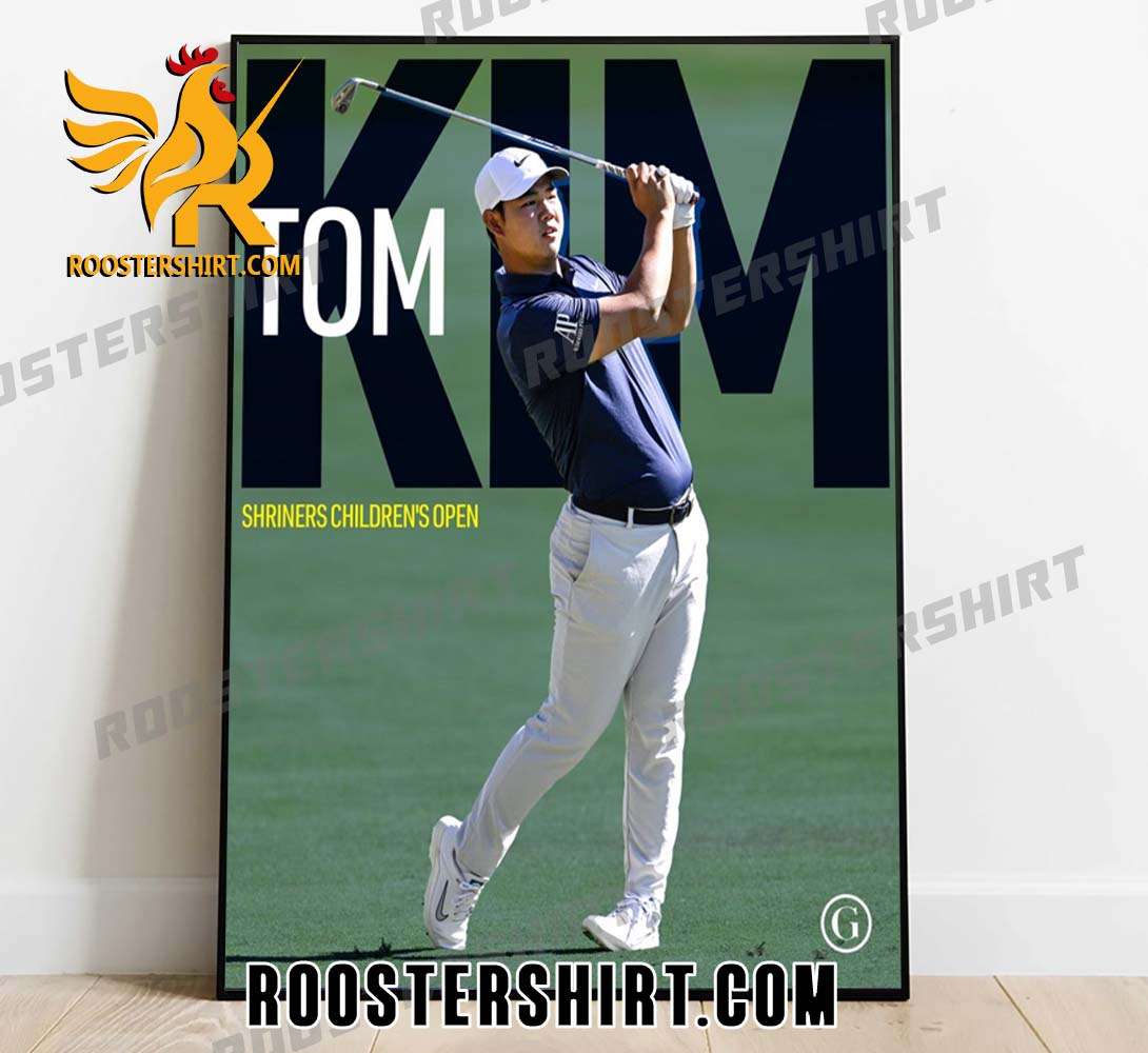 Tom Kim goes back-to-back at the Shriners Children's Open Champions Poster Canvas