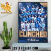 Toronto Blue Jays Going Back To The Postseason 2023 Poster Canvas