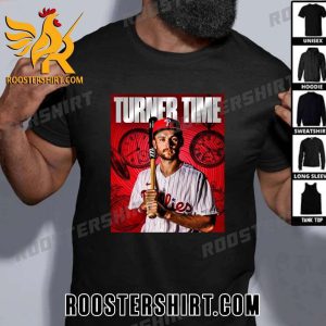 Trea Turner Time Philadelphia Phillies Postseason 2023 MLB T-Shirt